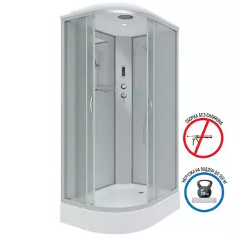Душевая кабина Niagara Classic NG-3312-14RP 120x80x215