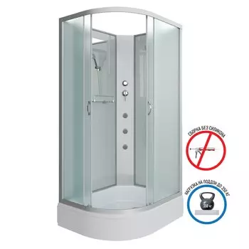 Душевая кабина Niagara Classic NG-33294-14RBKG 120x90x200 с гидромассажем