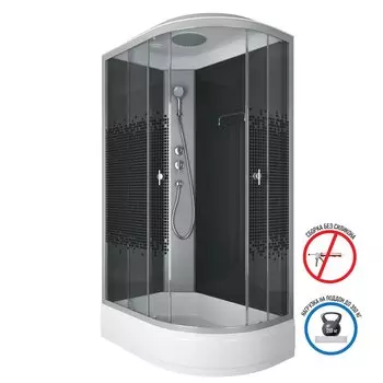 Душевая кабина Niagara Eco E120/80/26L/ТN 120x80x215