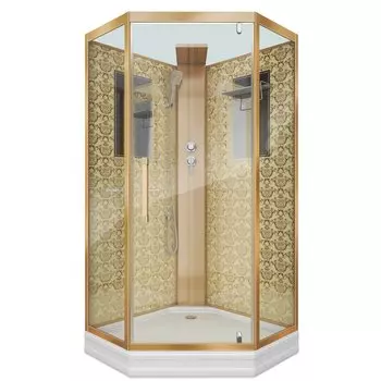 Душевая кабина Niagara Luxe NG-7717GBK 100x100x210