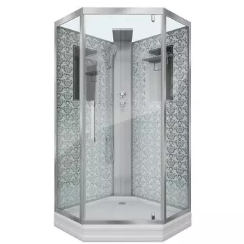 Душевая кабина Niagara Luxe NG-7717WBK 100x100x210