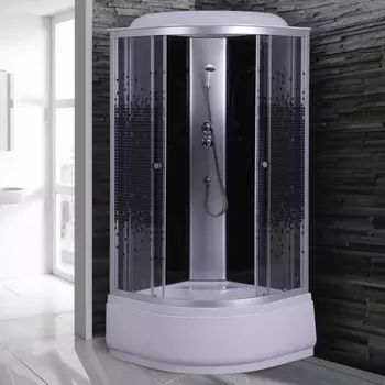 Душевая кабина Niagara NG-7508-14 90х90х215 высокий поддон, стекло мозаика