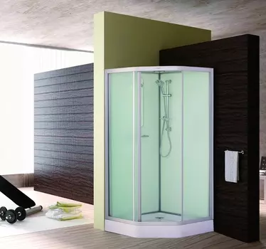Душевая кабина Esbano Elegancia ESKB100PR 100x100x210 см, с крышей