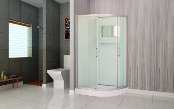 Душевая кабина Esbano Elegancia ESKB115CL 115x85x210 см, без крыши