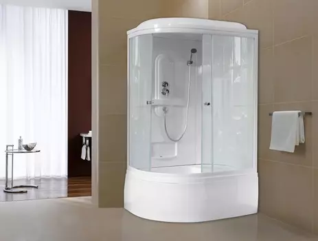 Душевая кабина Royal Bath RB 8120BK1-T-R (прозрачное) правая