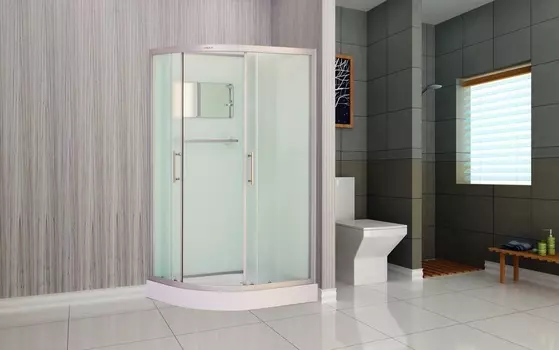 Душевая кабина Esbano Elegancia ESKB115CR 85x115x210 см, без крыши