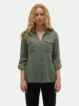 Рубашка стандартного кроя Vero Moda, зеленый