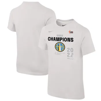 Мужская белая футболка Nike Chicago Sky 2021 WNBA Finals Champions