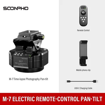 Moonpho M6 AI Smart Face после моторизованного вращающегося панорамного 2-осевого стабилизатора головы для телефонов, камер, прямая трансляция