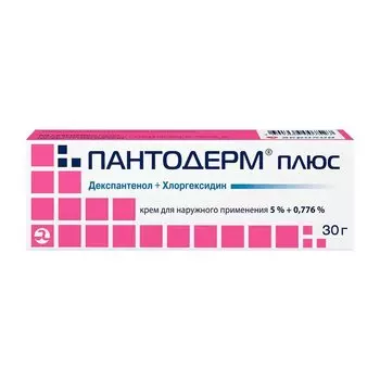 Пантодерм Плюс 5%+0,776% крем для наружного применения 30 г