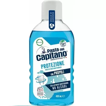 Pasta del Capitano Ополаскиватель для полости рта Защитный с прополисом 400 мл