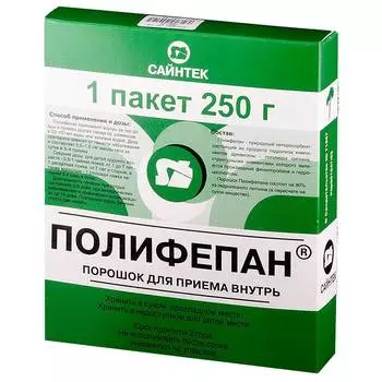 Полифепан порошок для приема внутрь 250 г