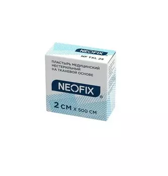 Neofix Пластырь фиксирующий на тканой основе 2 см х 500 см 1 шт