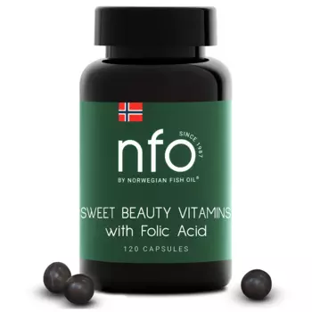 NFO Sweet Beauty Витамины с фолиевой кислотой капсулы 120 шт