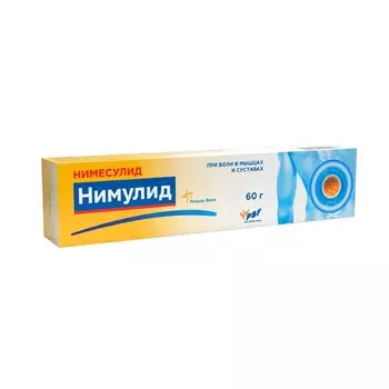 Нимулид 1% гель для наружного применения 60 г
