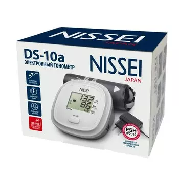 Nissei Тонометр автоматический DS-10А с адаптером