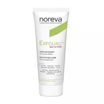 Noreva Exfoliac Mat and Pore Крем матирующий поросуживающий для проблемной кожи лица 30 мл