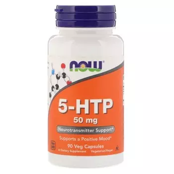 NOW 5-HTP Комплекс 50 мг капсулы 90 шт
