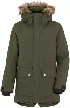 Куртка подростковая Didriksons GOTEBORG BS PARKA, зелёный лес, 503470
