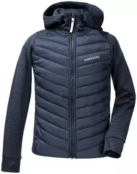 Куртка подростковая Didriksons HALDEN BS HOODIE, морской бриз, 502922