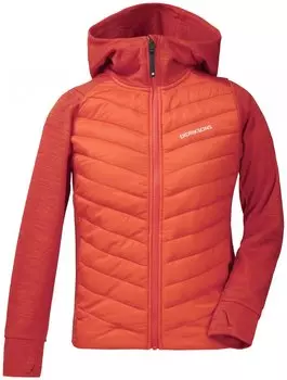 Куртка подростковая Didriksons HALDEN BS HOODIE, оранжевый, 502922