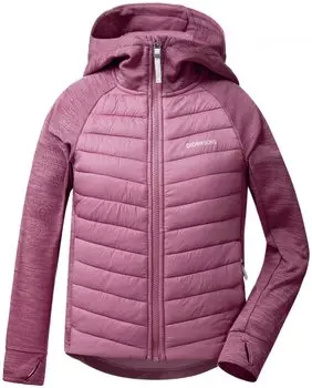Куртка подростковая Didriksons TOVIK GS HYBRID HOODIE, розовый вереск, 502923
