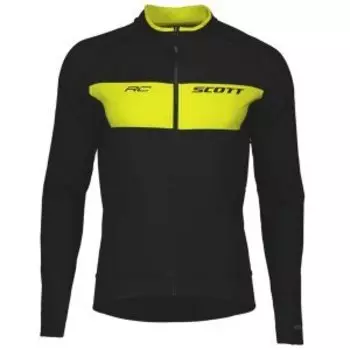 Куртка SCOTT RC Reversible WB, утепленная, black/sulphur yellow, ES271572-5024
