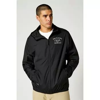 Куртка велосипедная Fox Glassed II Windbreaker, Black, 2021 (Размер: 2X)