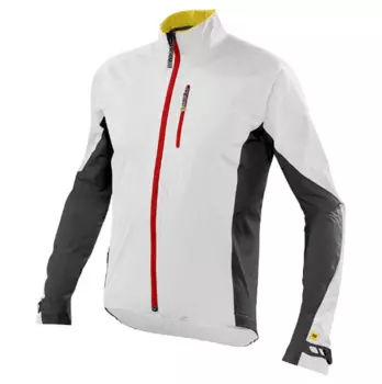 Куртка велосипедная MAVIC SPRINT H2O, бело-черная, 2015, 128161 (Размер: S)