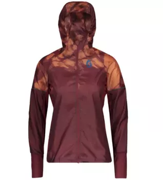 Куртка велосипедная женская SCOTT Kinabalu Run WB merlot red/camellia pink, 270186-6179