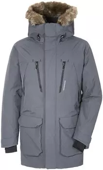 Куртка мужская Didriksons MARCO MEN'S PARKA, стальной, 503203 (Размер: XXL)