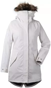 Куртка женская Didriksons BRISA WNS PARKA, белый натуральный, 501805
