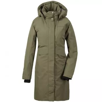 Куртка женская DIDRIKSONS EMILIA WNS PARKA, 384 зелёный туман, 503150
