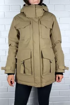 Куртка женская DIDRIKSONS HILMA WNS PARKA, 443 бежевый шторм, 503190