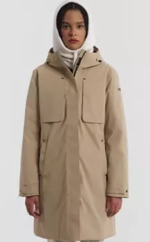 Куртка женская NORPPA SIG WNS PARKA, 451 бежевый, 100414 (Размер: 46)
