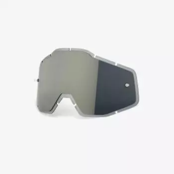 Линза на велоочки 100% Racecraft/Accuri/Strata Anti-Fog Injected Silver Mirror, 51004-038-02