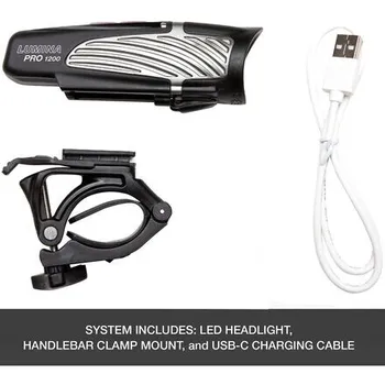 Передний фонарь Lumina Pro 1300 + NiteLink NiteRider, цвет One Color