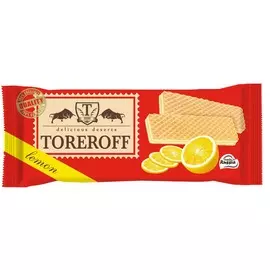 Вафли лимонные Тореро 160г
