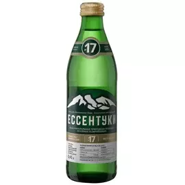 Вода минеральная лечебная Ессентуки №17 0.45л