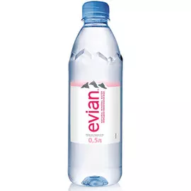 Вода минеральная питьевая негазированная Evian 0,5л