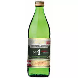 Вода минеральная Заповедник здоровья №4 0,5л