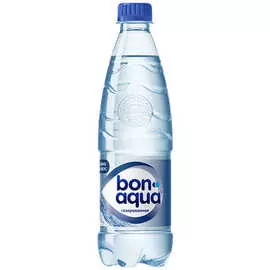 Вода питьевая газированная БонАква 0,5л