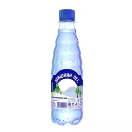 Вода питьевая газированная Шишкинлес 0,4л