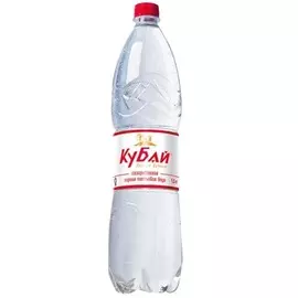 Вода питьевая горная газированная Кубай 1,5л
