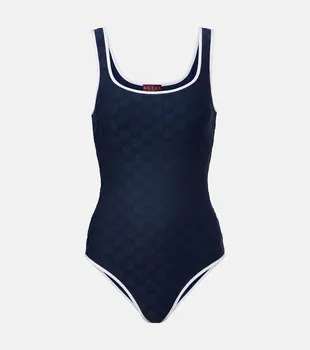 Купальник GG terry Gucci, Blue/White