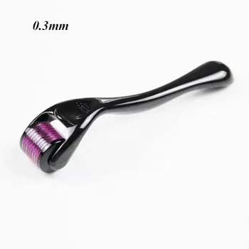 540 Derma Roller Microniddle для длины игл для лица Титановый дермороллер Мезороллер для волос 0.2mm фиолетовый