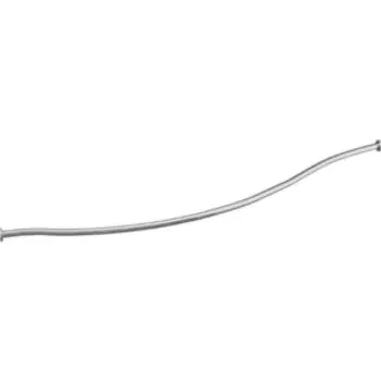 Карниз для ванны Aquanet Palma 170x90/60 см, хром (177835)
