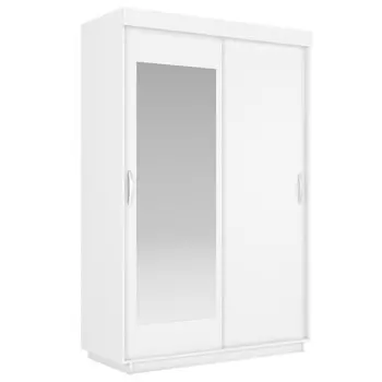 шкаф-купе Lite 2-х дверный 1200х2120х595 Белый снег