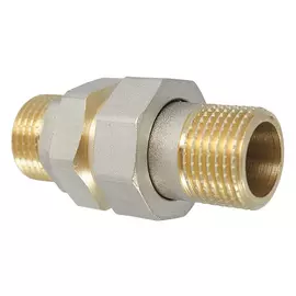 сгон прямой JIF 1/2" НР/НР латунь резьба