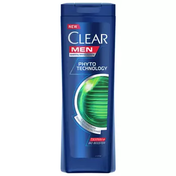 шампунь CLEAR Men Phytotechnology против перхоти 400мл мужской